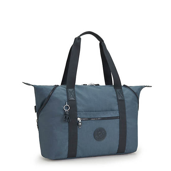 Kipling Art Medium Iconic Tote Veske Marineblå Grå | NO 1448YX